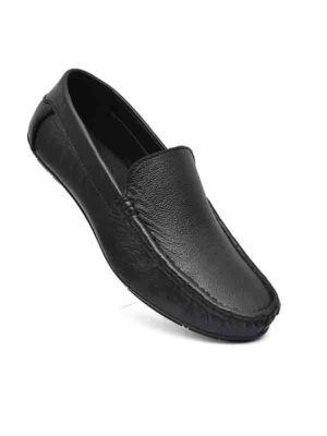 Men's Black Formal Shoes Leather