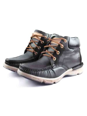 Casual Classic And Comfortable | Height Increase Shoes For Boys Stylish | Brown & Black Leather Boots For Men's