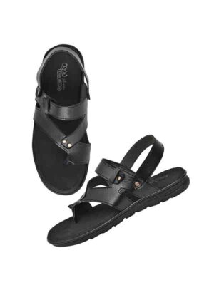 Men Black Casual Sandal