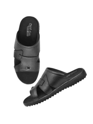 Men's Black Doctor Slipper