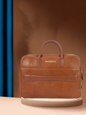 🧳 Brand Laptop Bag – Premium Leather Elegance