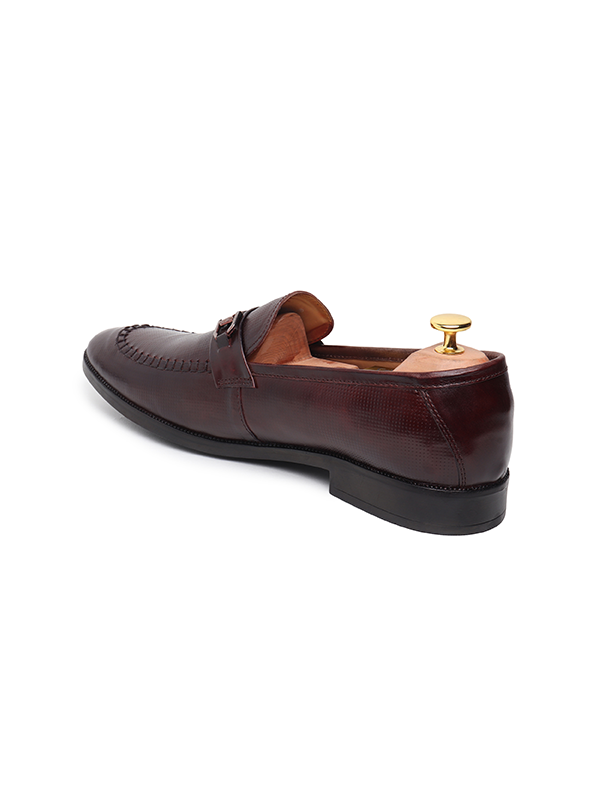 Batwing Leather Loafers Shoes For Men - Image 6