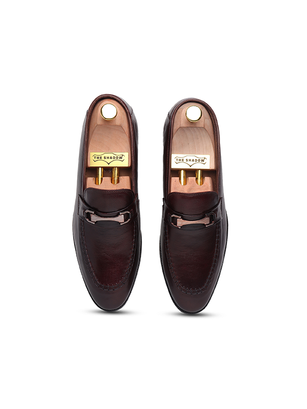 Batwing Leather Loafers Shoes For Men - Image 10