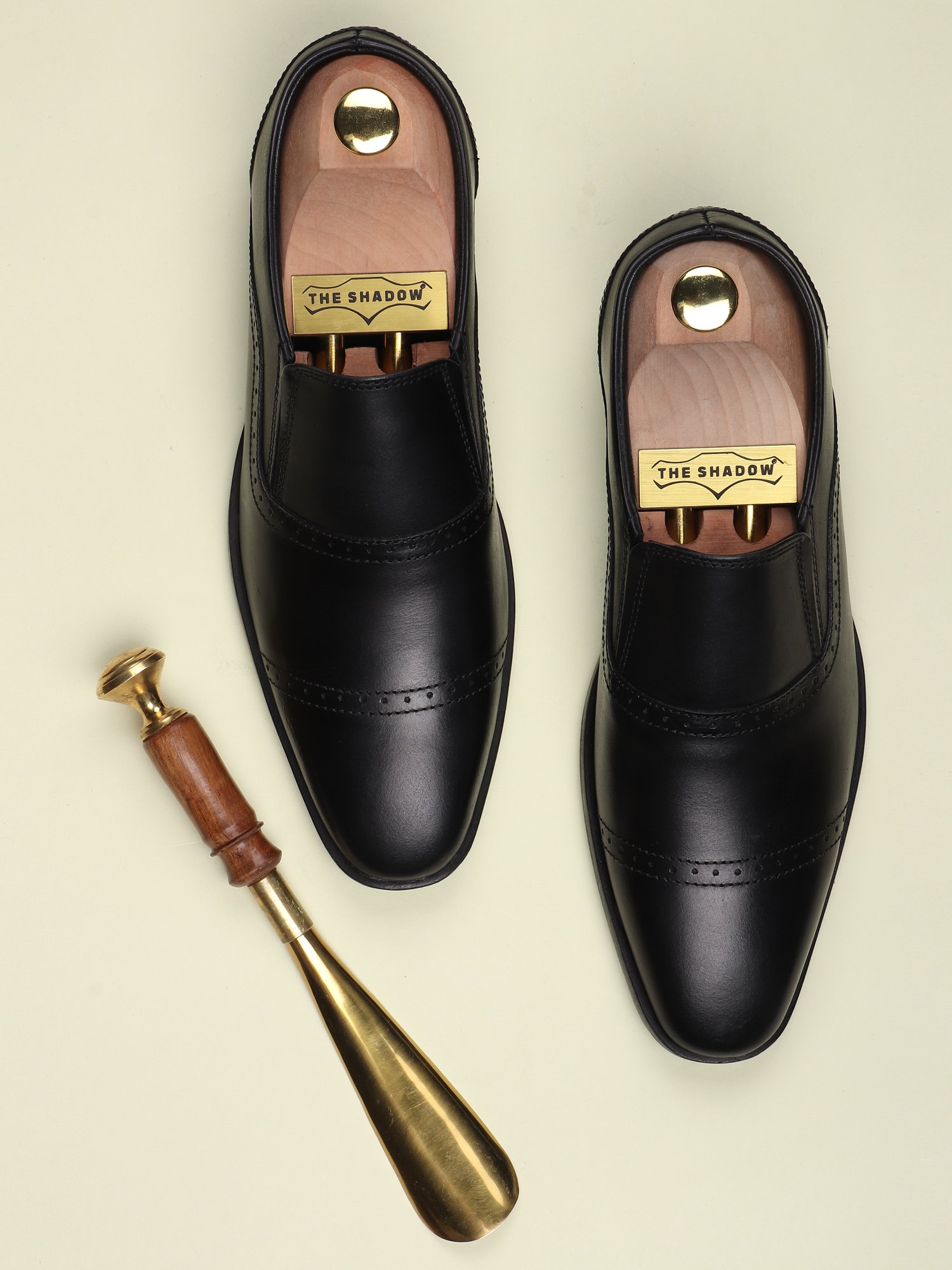 BEETLE Brown Leather Men’s Shoes