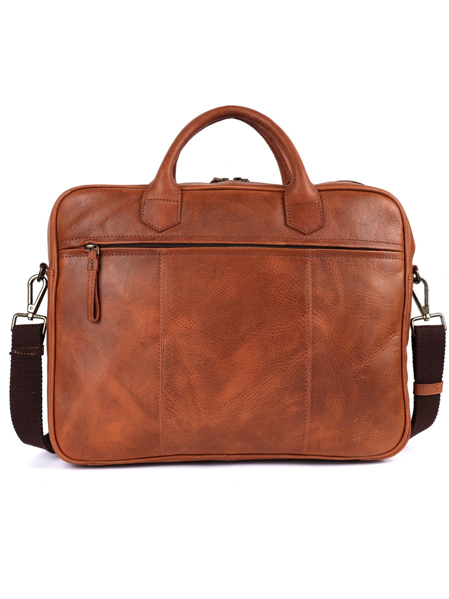 Laptop Messenger Bag (14 inch size) – Tan
