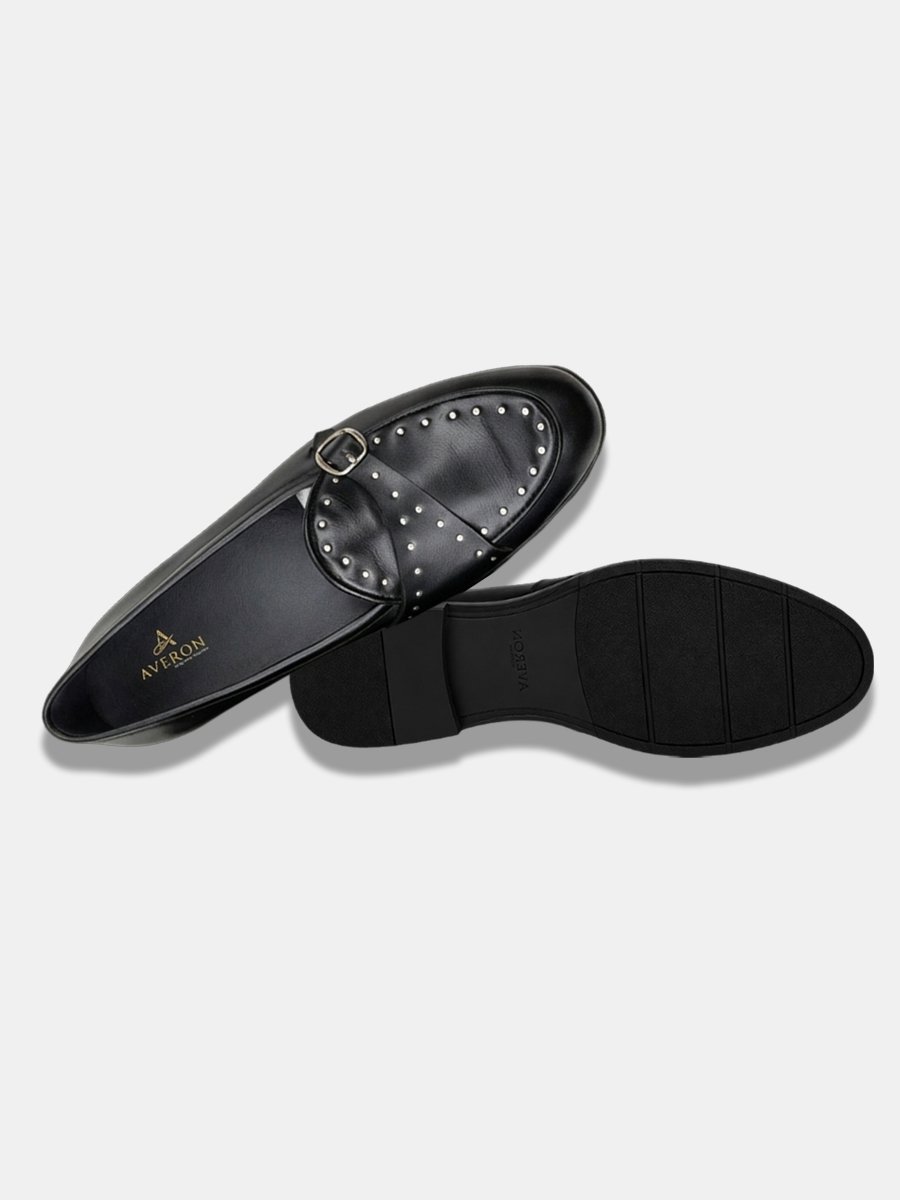 Studded Olive Single Monk - Image 2