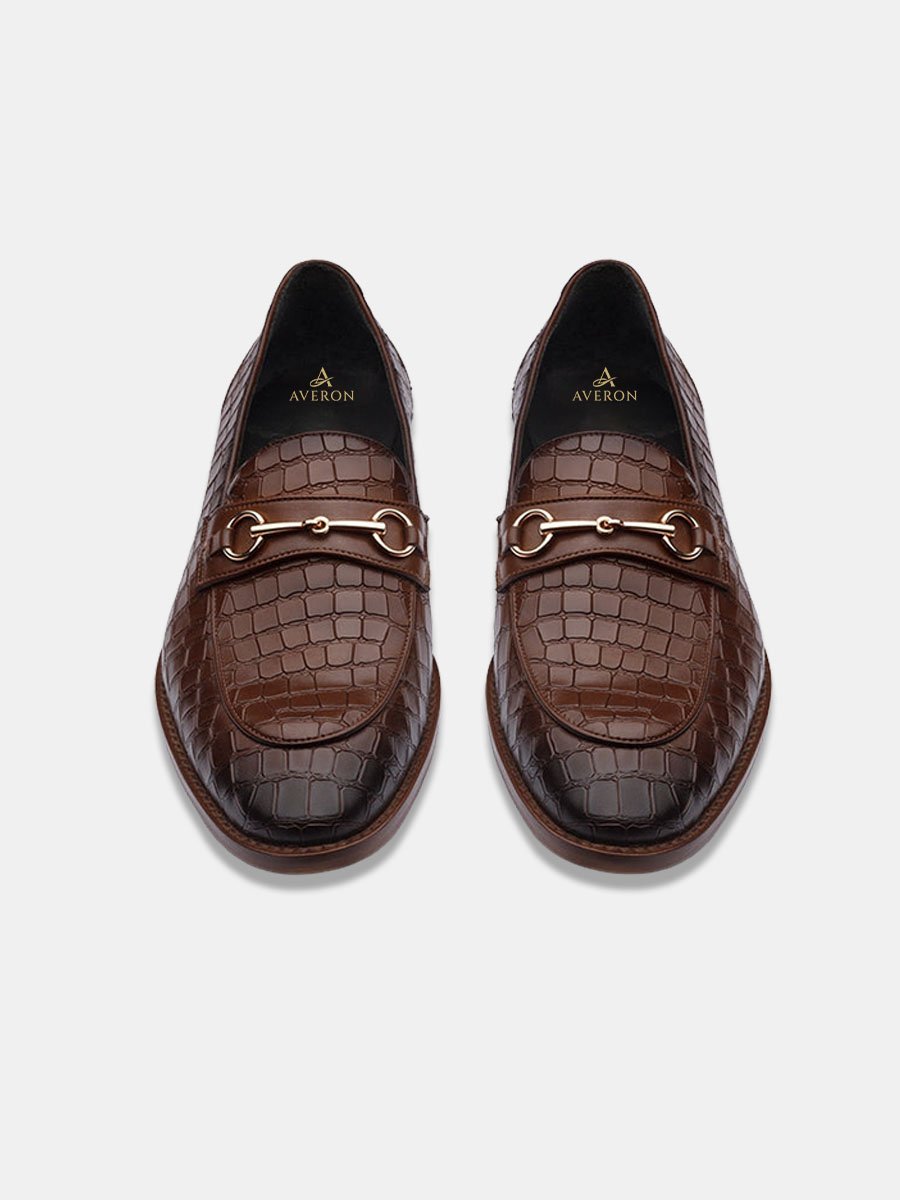 Black , Brown Leather Shoes - Image 7