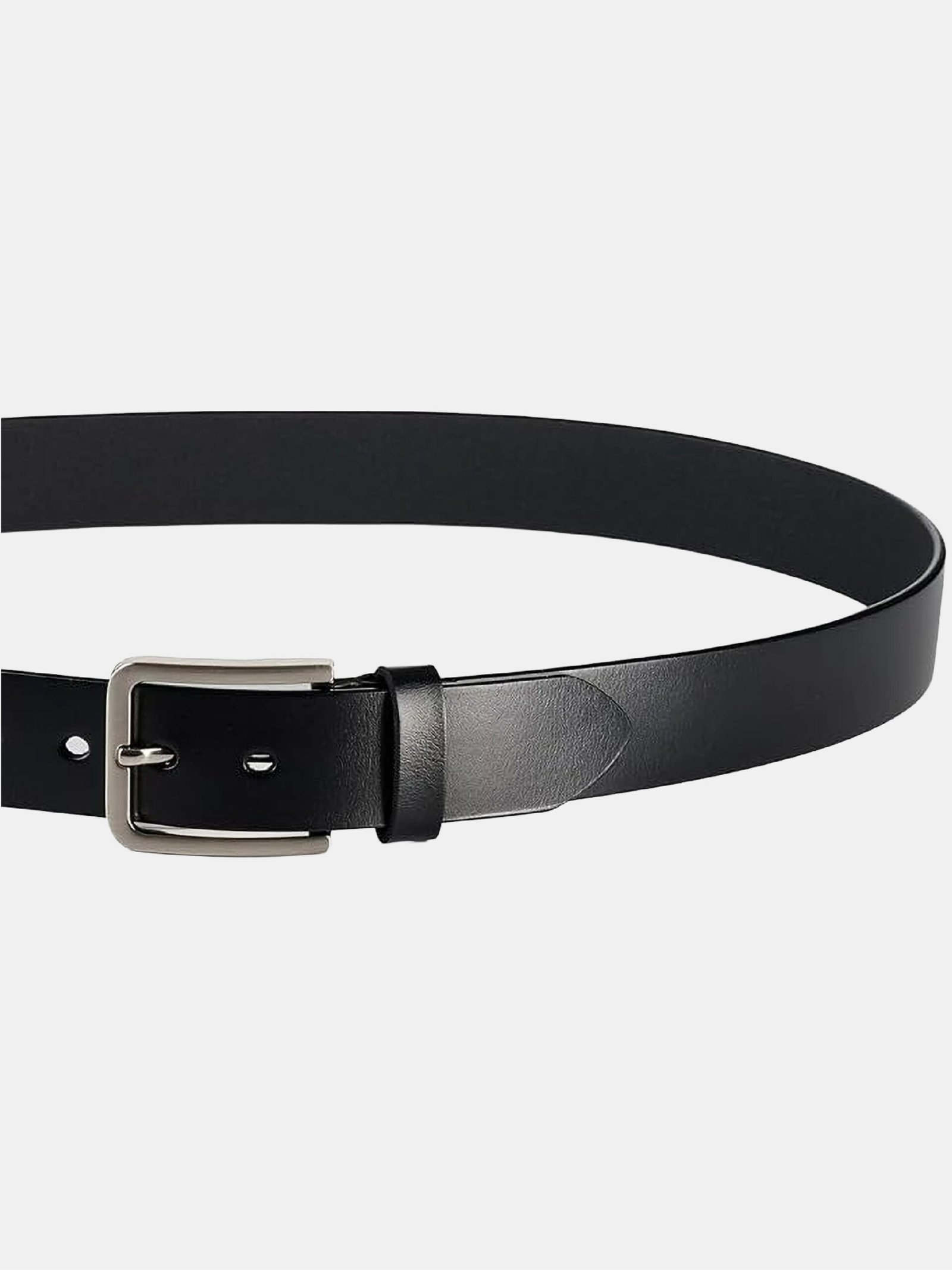 Men's Genuine Leather Belt –Black - Image 3