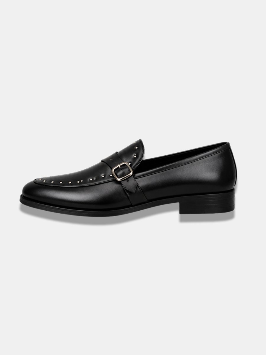 Studded Olive Single Monk - Image 5