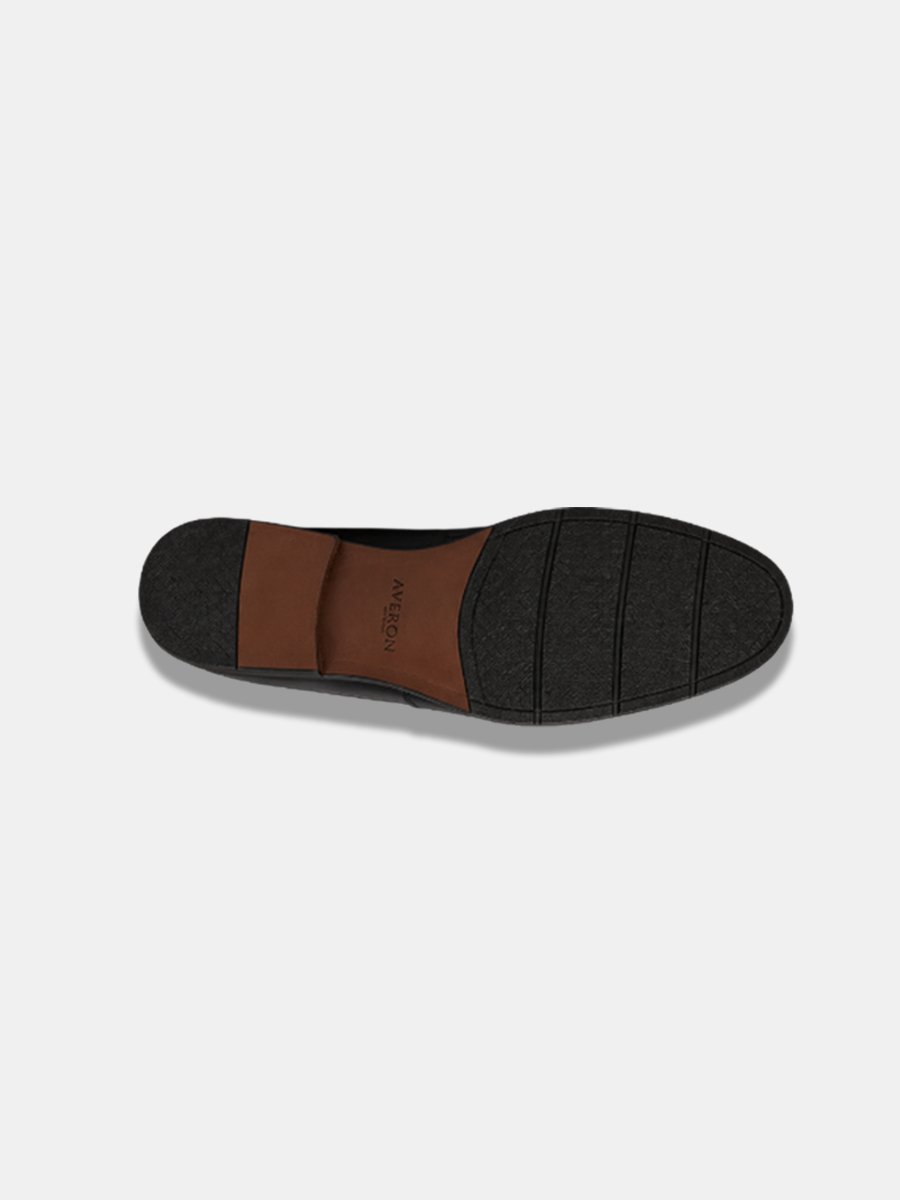 Black Leather Horsebit Loafers Shoes - Image 11