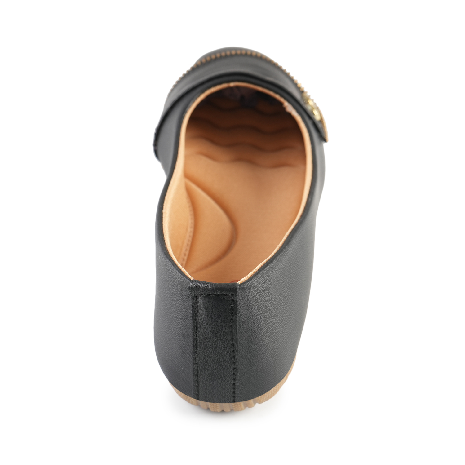 Women's Brown Ballet Flats | Comfortable Slip-On Casual Office Shoes - Image 5