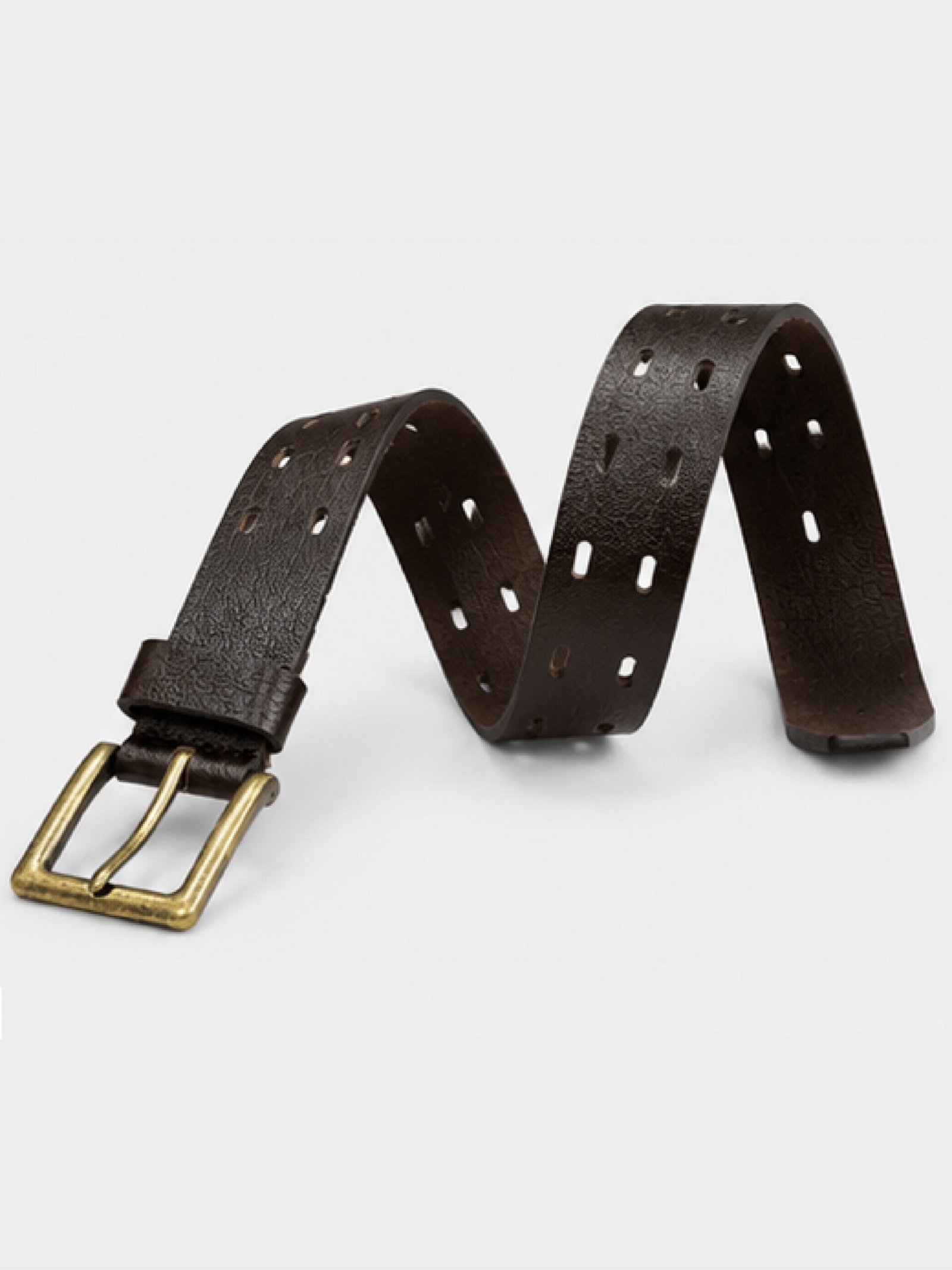 Premium Men's Casual Textured Belt with Pin Buckle | Black, Brown & Tan - Image 11