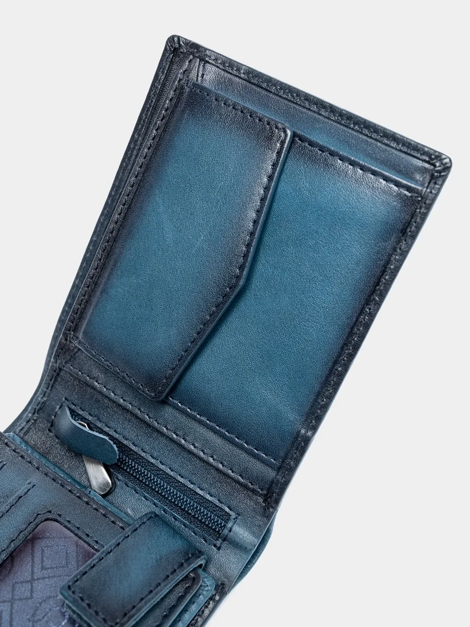 Men's Premium Genuine Leather Bi-Fold Wallet | Classic Slim Wallet for Men - Image 5
