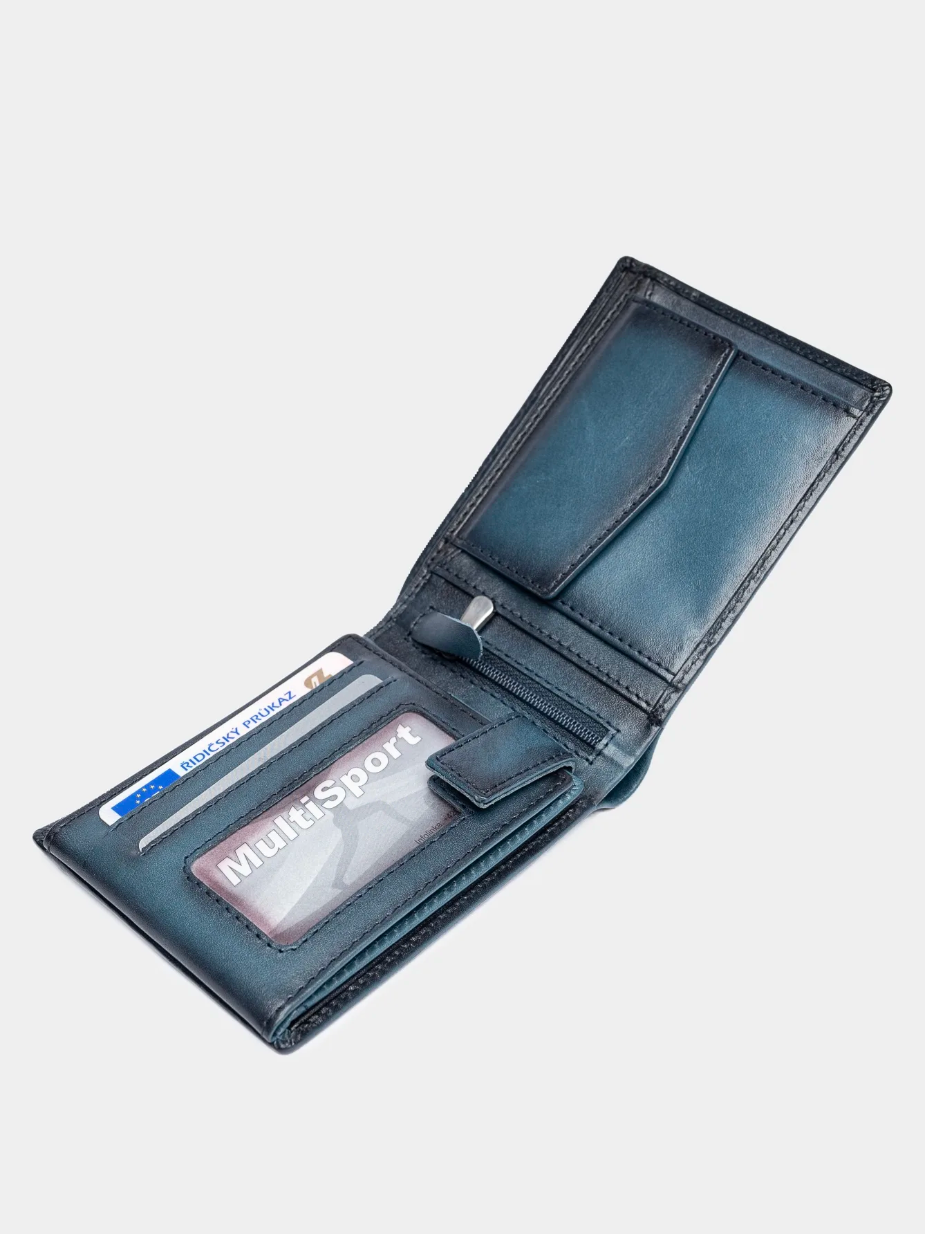 Men's Premium Genuine Leather Bi-Fold Wallet | Classic Slim Wallet for Men - Image 3