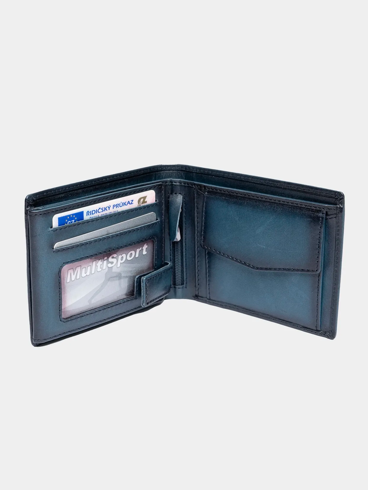 Men's Premium Genuine Leather Bi-Fold Wallet | Classic Slim Wallet for Men - Image 2