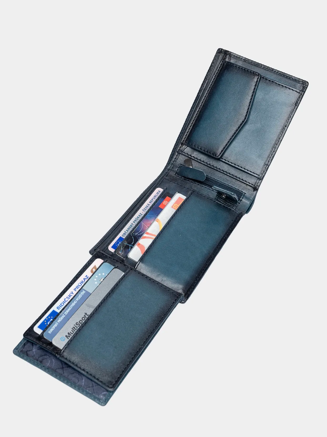 Men's Premium Genuine Leather Bi-Fold Wallet | Classic Slim Wallet for Men - Image 7