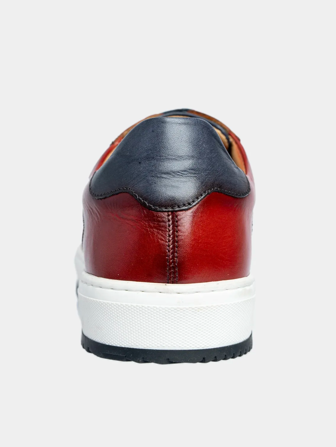 Men's Dual-Tone Leather Sneakers - Image 4