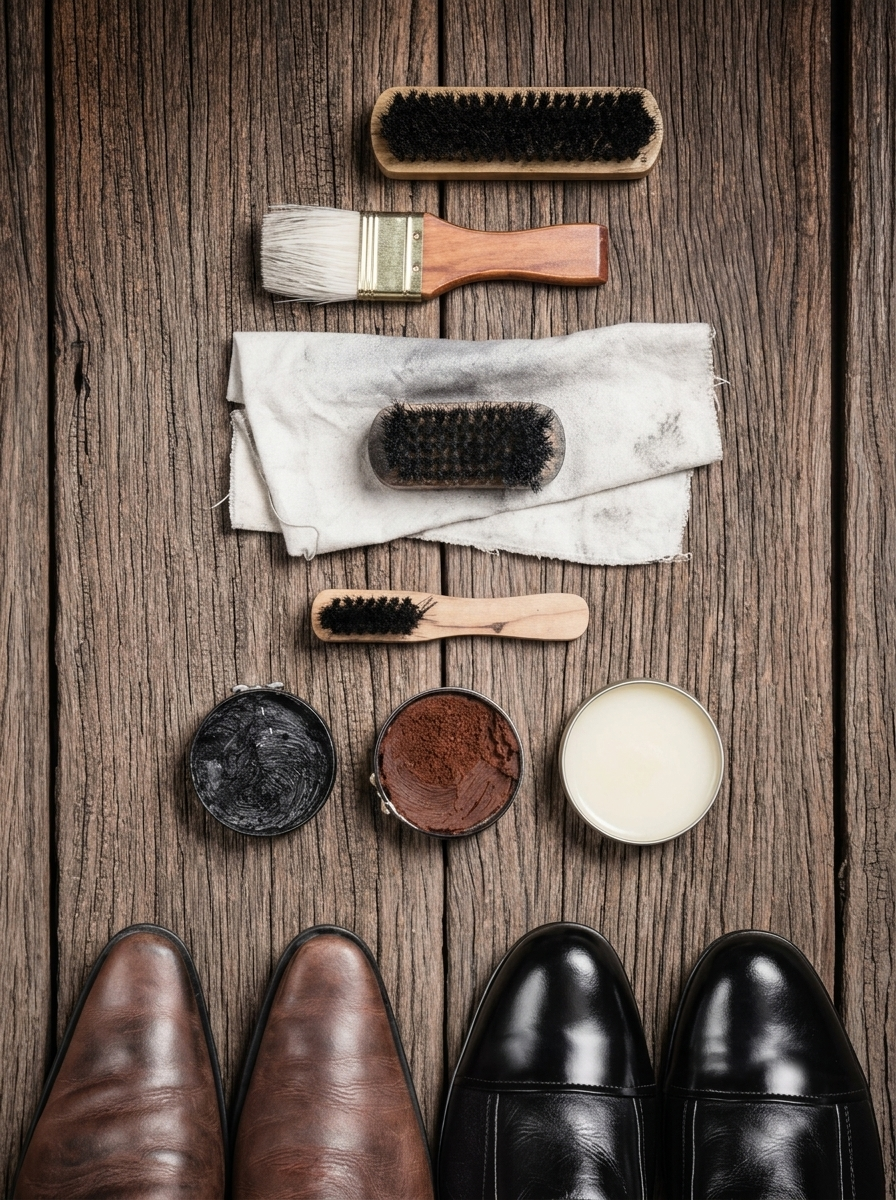 Premium Leather Shoe Care Kit
